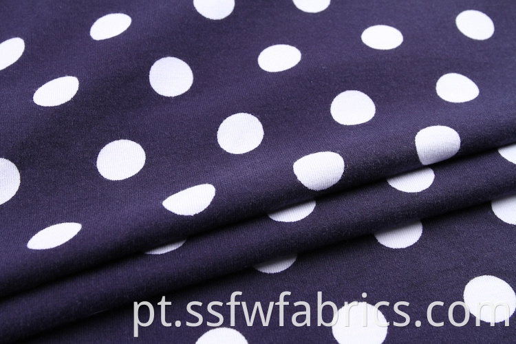 Fashionalble White Dot Fabric Cottons